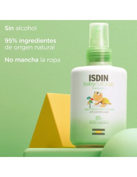 Agua Suave Perfumada 200ml Babynaturals Isdin