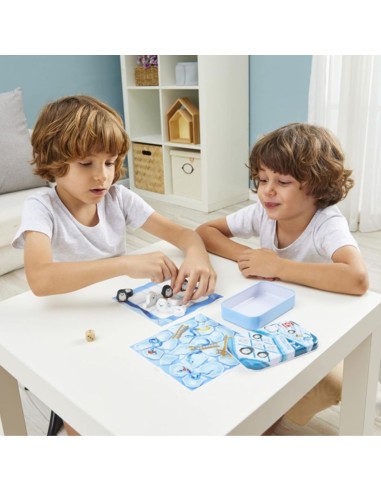 Juegos de bolsillo snakes & ladders tic tac toe +3A Hape