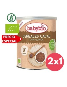 Compra Cereales Cacao & Quinoa (desde 8 meses) 220 g - babybio - Nappy