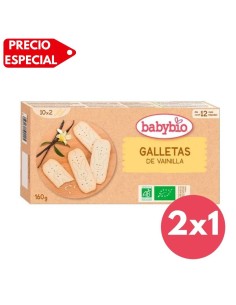 Compra Galletas Crecimiento Vainilla (desde 12 meses) Babybio