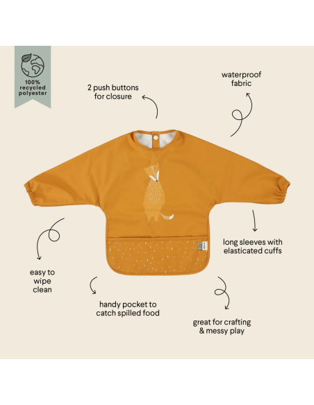 babero-mangas-mr-fox-trixie