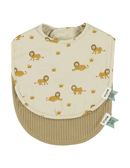 babero-lively-lion-trixie-2pack