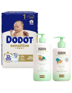 El Pack ISDIN Baby Naturals + 1 caja dodot Dodot