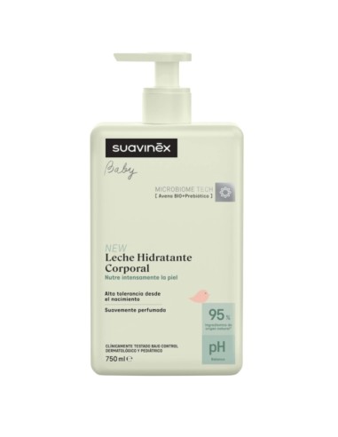 Gel baño 750ml Suavinex + crema hidratante 750ml Suavinex + 1 caja Dodot a elegir talla