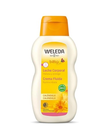Champú y gel Weleda 200 ml para la higiene diaria del bebé