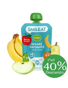 Pouch de frutas variadas | Smileat - Nappy.es