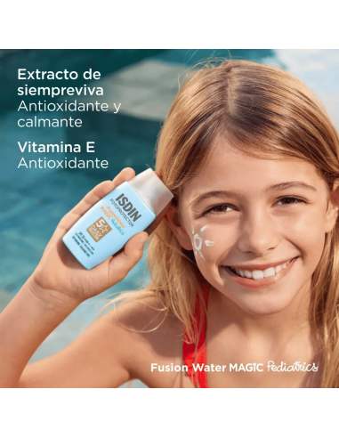 Protector solar facial Water Magic SPF50 50ml |Isdin - Nappy.es