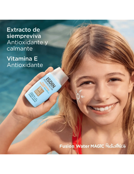 Protector solar facial Water Magic SPF50 50ml |Isdin - Nappy.es