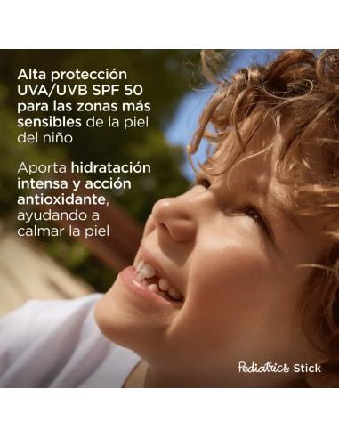 Protector en stick pediátrico SPF50 20gr | Isdin - Nappy.es