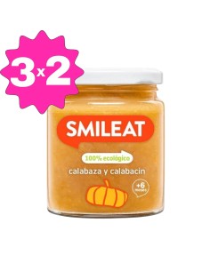 Oferta Potito calabaza y calabacín ecológico tarrito 230g. +6M Smileat