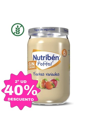 Potito Frutas variadas tarrito 235g. +6M Nutribén