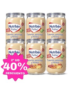 Potito Tomates, Patata y Ternera | Nutribén - Nappy.es