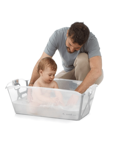 Bañera plegable color blanco 0-4A | Jané - Nappy.es
