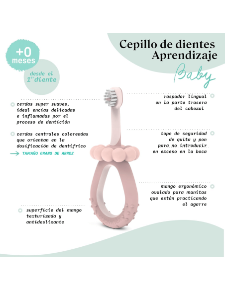 Cepillo dientes verde 0-2A | Suavinex - Nappy.es