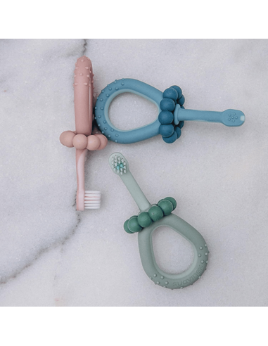 Cepillo dientes verde 0-2A | Suavinex - Nappy.es