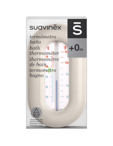 Termómetro de bañera color gris | Suavinex - Nappy.es