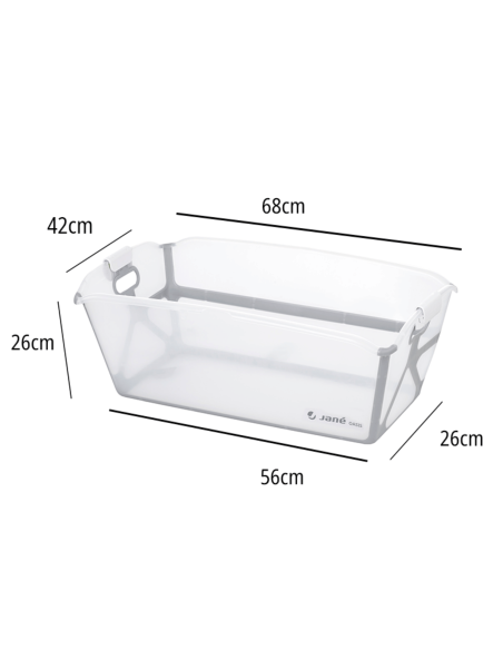 Bañera plegable color azul 0-4A | Jané - Nappy.es