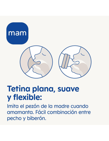 Biberón Easy Start anticólicos rosa 160ml 0-2M | Mam Baby - Nappy.es