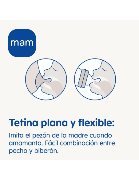 Biberón anticólicos 130ml + Chupete Original 0-2M | Mam Baby - Nappy.es