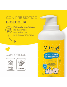 Loción corporal dermoprotectora 400ml | Mitosyl - Nappy.es 2