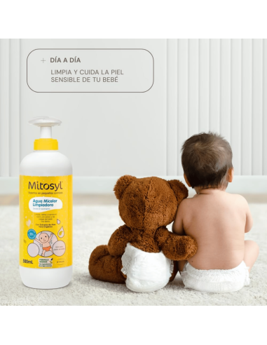 Agua limpiadora sin aclarado 500ml | Mitosyl - Nappy.es