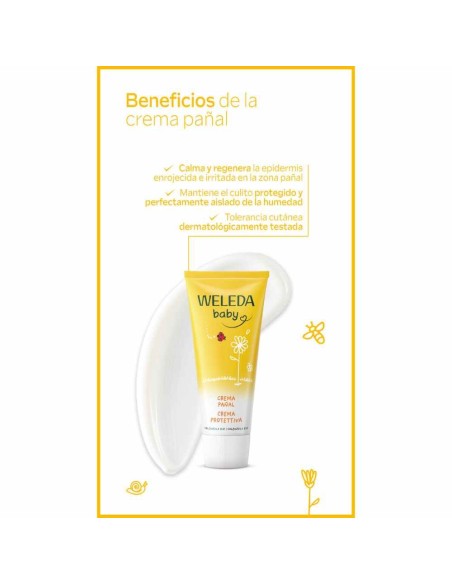 Comprar Dupla Crema Pañal de Caléndula 75ml - Weleda