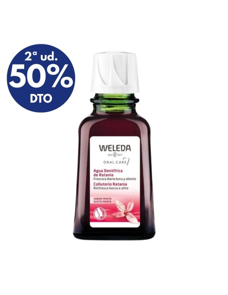 Oferta Agua Dentrífica de Ratania 50ml- WELEDA- WELEDA