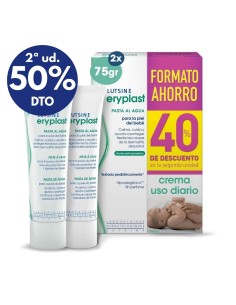 Oferta Duplo Pasta al agua Eryplast 75gr.  2ªud 40% dto