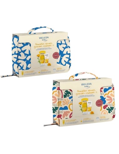 Neceser Baby Infantil con Crema Pañal y Champú Gel de Caléndula