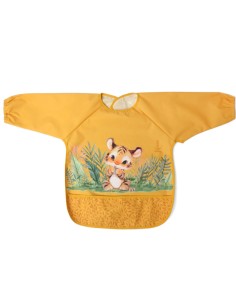 Babero Impermeable Mostaza Kiokids +4m Kiokids