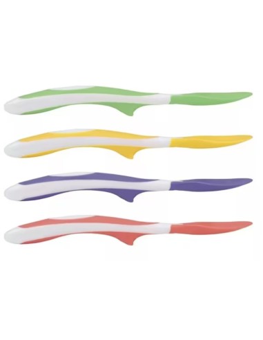 Cucharas bebé Dr. Brown’s Pack 4 Colores Surtidos | Alimentación +6 meses
