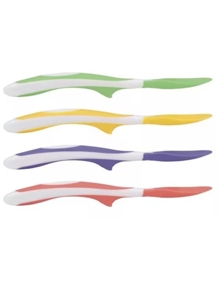 Cucharas bebé Dr. Brown’s Pack 4 Colores Surtidos | Alimentación +6 meses