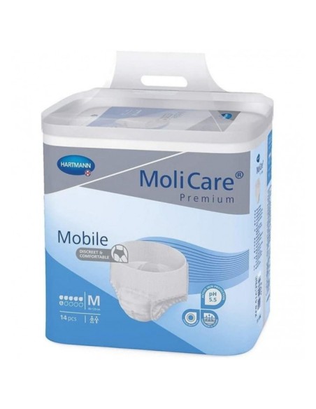 MoliCare® Premium Mobile 6 Gotas Talla M 42 uds | Pants Incontinencia Moderada