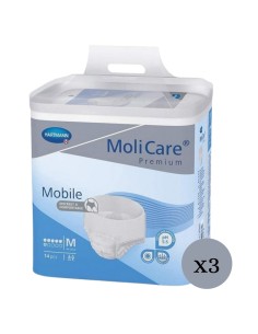 MoliCare® Premium Mobile 6 Gotas Talla M 42 uds | Pants Incontinencia Moderada