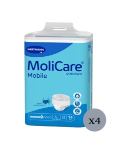 MoliCare® Premium Mobile 6 Gotas Talla L 56 uds | Pants Incontinencia Moderada