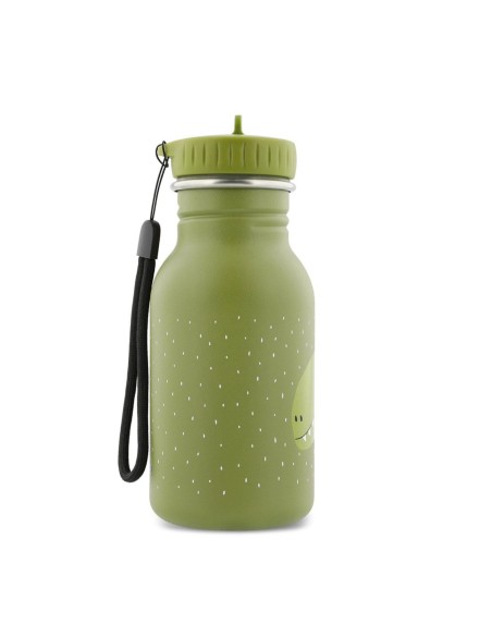 botella-acero-dinosaurio-verde-trixie-2.jpg – Detalle del tapón y anilla.