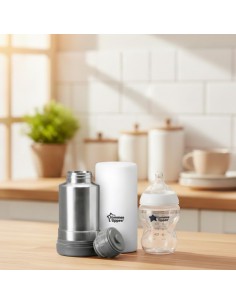 Pack termo calentador viaje To Nature + Biberón Tommee Tippee 2