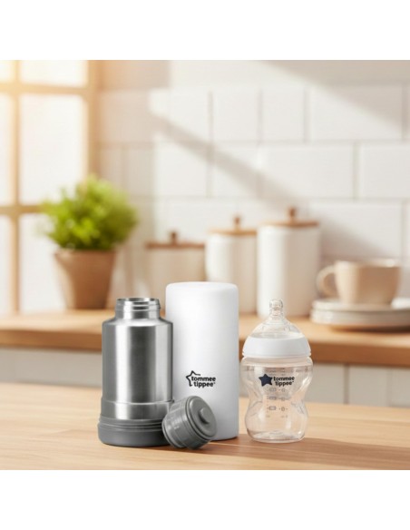 Pack termo calentador viaje To Nature + Biberón Tommee Tippee