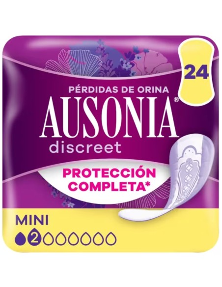 Compresa para pérdidas de orina mini 24uds Ausonia
