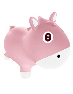 Caballo saltarín rosa Kidzzfarm