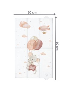 Cambiador plegable Basic Mouse 50 x 80 cm. Ceba Baby