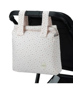 Bolso panera flores 30x34cm koku baby 2