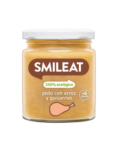 Oferta Potito pollo con arroz ecológico tarrito 230g. +6M Smileat