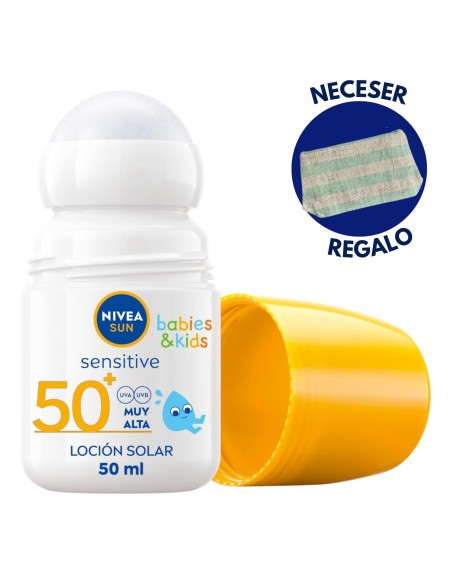 Roll-On Solar Sensitive SPF 50+ 50ml - NIVEA Sun Kids