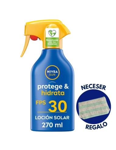 Protector Solar SPF30 270ml – NIVEA (Hidratación y formato pistola)