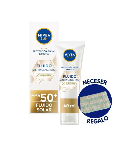 Fluido Solar Antimanchas SPF50 40ml – NIVEA SUN Luminous 630