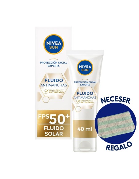Fluido Solar Antimanchas SPF50 40ml – NIVEA SUN Luminous 630