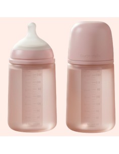 Pack Biberón Anticólicos ZeroZero Suavinex 180 ml con Tetina y Bolsa de Recambio