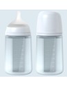 Pack Biberón Anticólicos ZeroZero Suavinex 180 ml con Tetina y Bolsa de Recambio