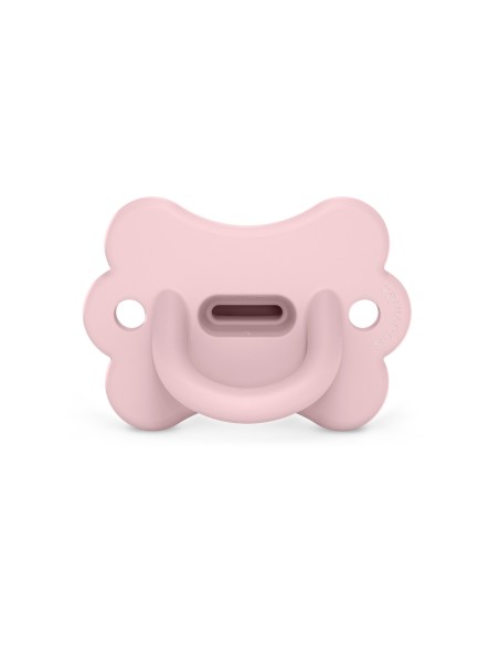 Chupete todo silicona Selection Smoothie Butterfly rosa 0-6m Suavinex
